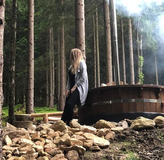 آپارتمان 1 خوابه با بالکن, Leśna Kąpiel