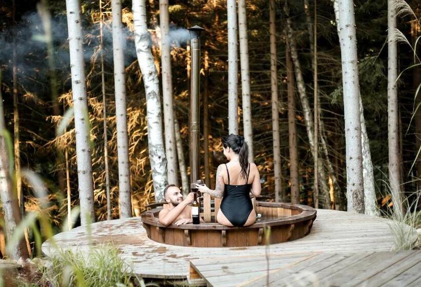 آپارتمان 1 خوابه با بالکن, Leśna Kąpiel