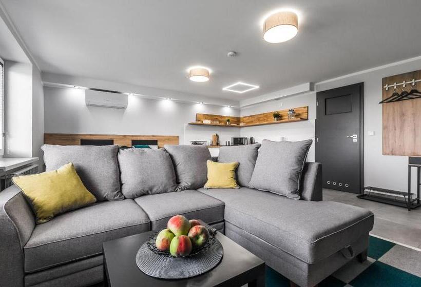 شقة غرفة واحدة, Apartamenty Medyka Park