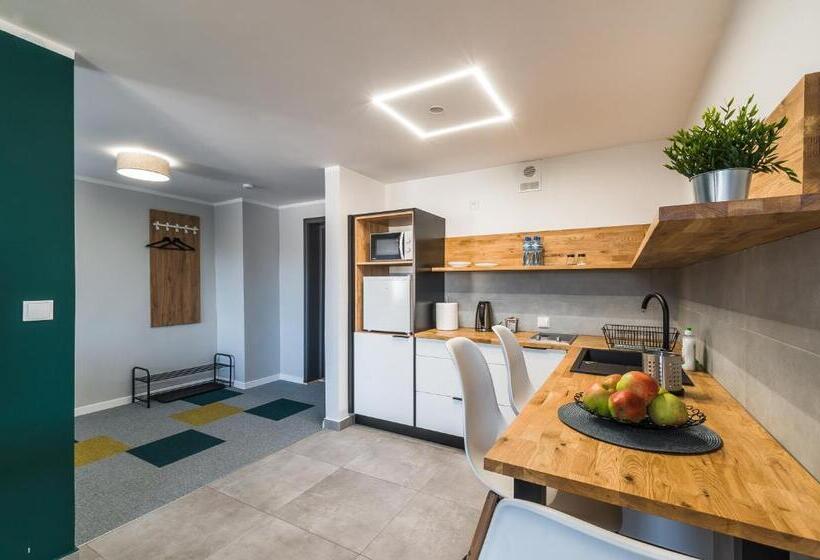 شقة ديلوكس غرفة واحدة, Apartamenty Medyka Park