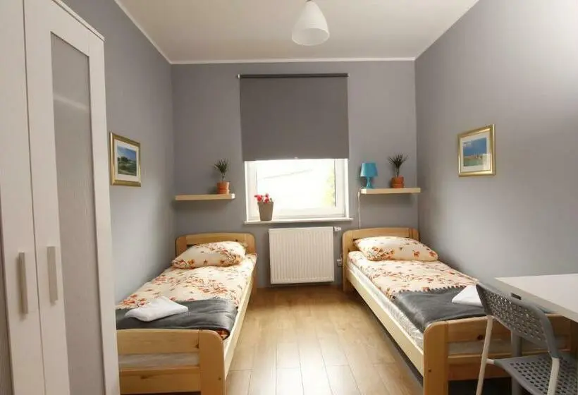 Standard-huone Jaettu Kylpyhuone, Hostel W Ogrodzie
