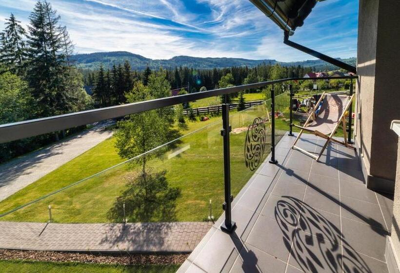 标准间带阳台, Srebrny Bucznik Wellness & Restaurant