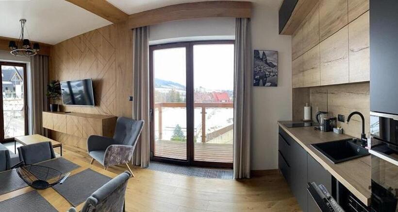 آپارتمان 1 خوابه با چشمانداز, Tatra Resort & Spa