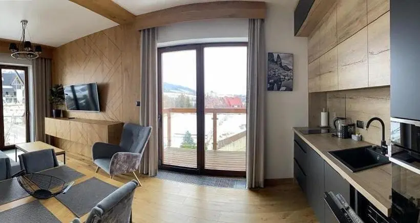 آپارتمان 1 خوابه با چشم‌انداز, Tatra Resort & Spa