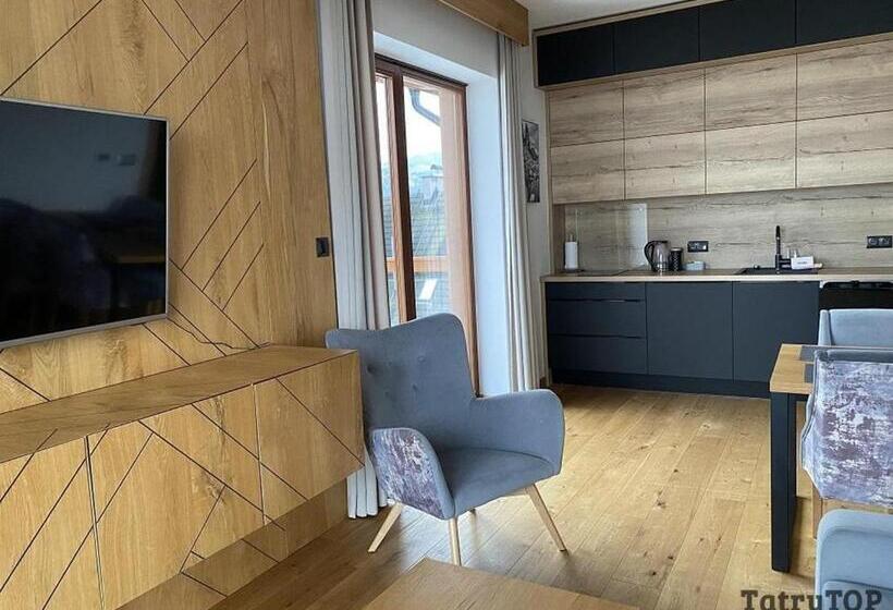 带1个卧室带观景的公寓, Tatra Resort & Spa