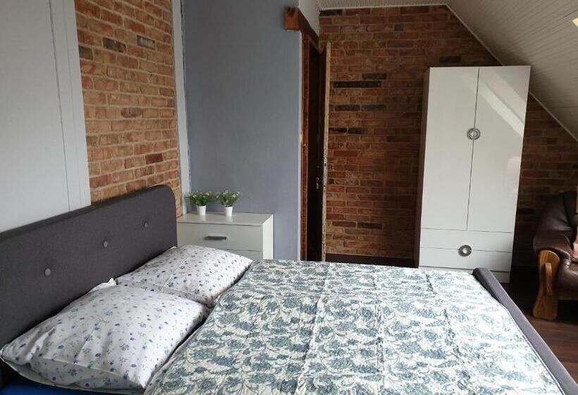 חדר סטנדרט עם מיטת קינג, Dom Gościnny Ptaszarnia Natura Free Parking