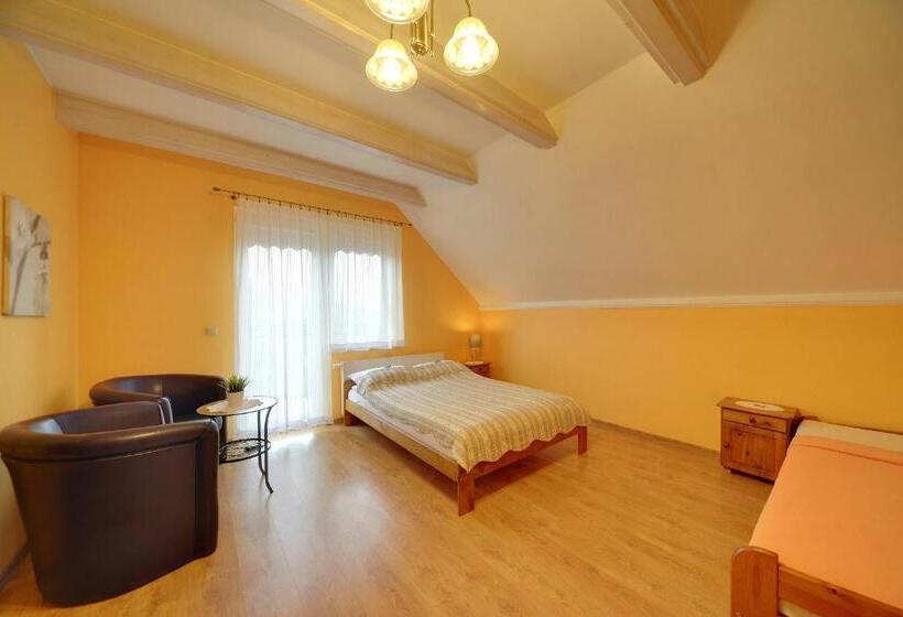 اتاق استاندارد سه تخته با بالکن, Willa Pod Czantorią Spa Ustroń