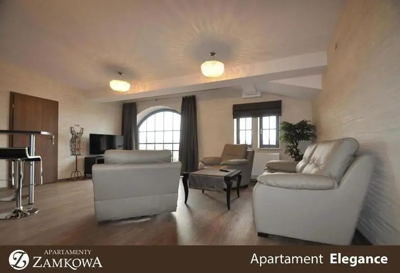 １ベッドルームのデラックスアパートメント, Apartamenty Zamkowa