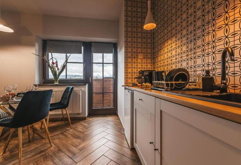 דירה בת חדר שינה 1 עם נוף, Bystry Comfort