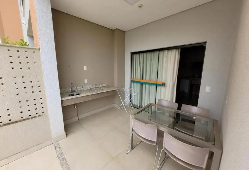 Huoneisto 1 Makuuhuone Pohjakerros, Apartamento 2 Quartos No Alta Vista Thermas Resort