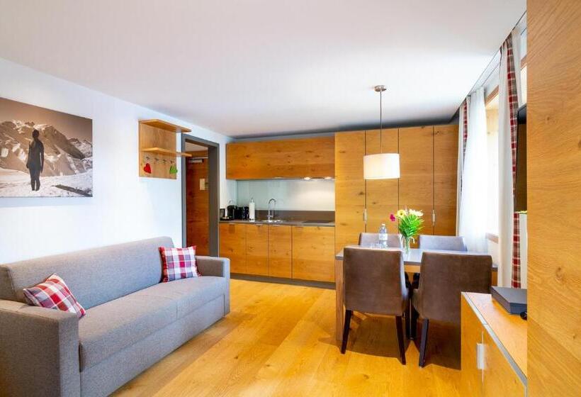 Апартаменты 1 Спальня с Видом, Apart Hotel Laurus Lech