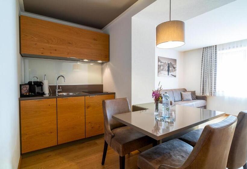 带1个卧室的带阳台的公寓, Apart Hotel Laurus Lech