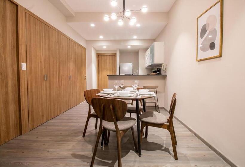 آپارتمان 1 خوابه, Capitalia   Apartments   Reforma Centro
