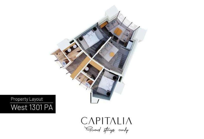 آپارتمان 3 خوابه, Capitalia   Apartments   Reforma Centro