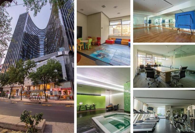３ベッドルームアパートメント, Capitalia   Apartments   Reforma Centro