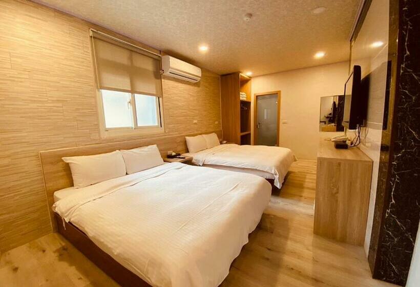 اتاق استاندارد چهار تخته, Beauty Garden Hotel   Jiaoxi