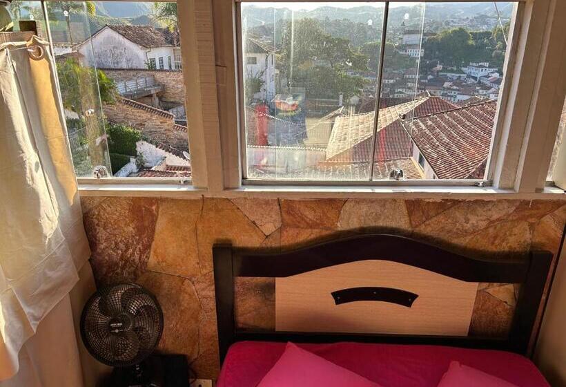 חדר סטנדרט לארבעה, La Musica Hostel Ouro Preto