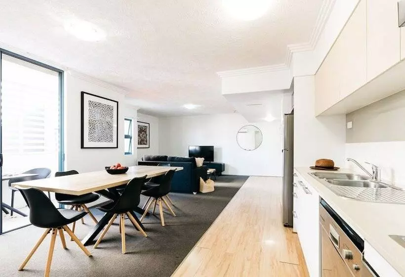 １ベッドルームアパートメント, Gabba Central Apartments