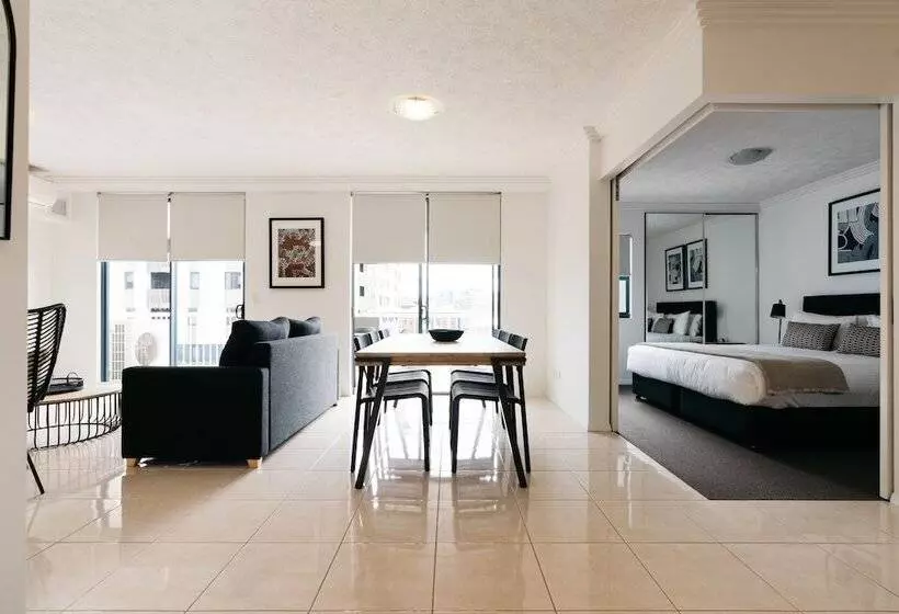 ２ベッドルームアパートメント, Gabba Central Apartments