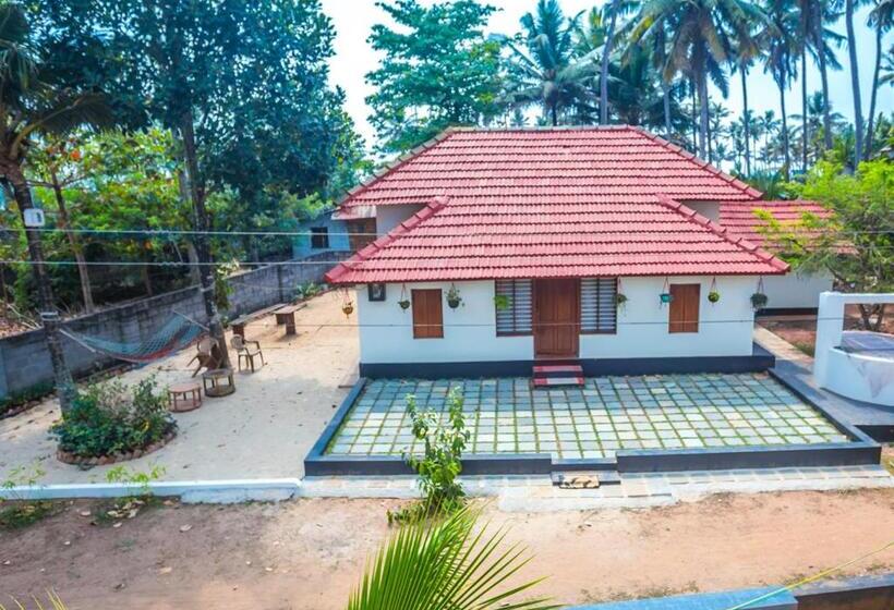 带2个卧室的别墅, Ocean View Beach Villa Varkala By Voye Homes