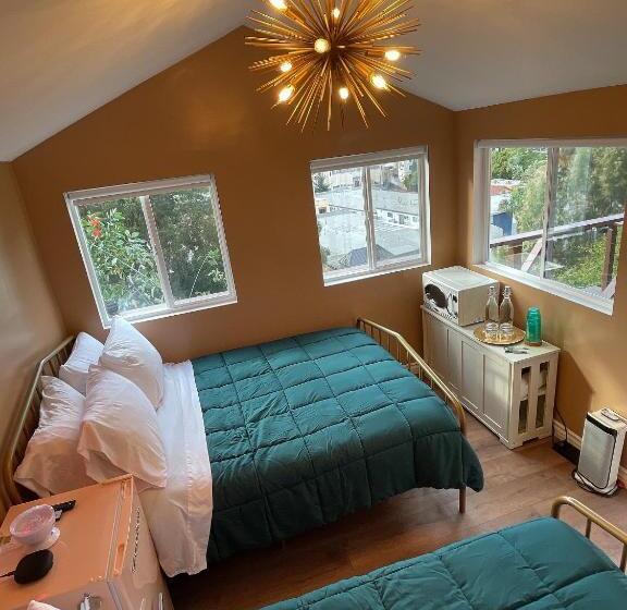 اتاق استاندارد با تراس, Glamping Hollywood Hills   Luxury Tiny House