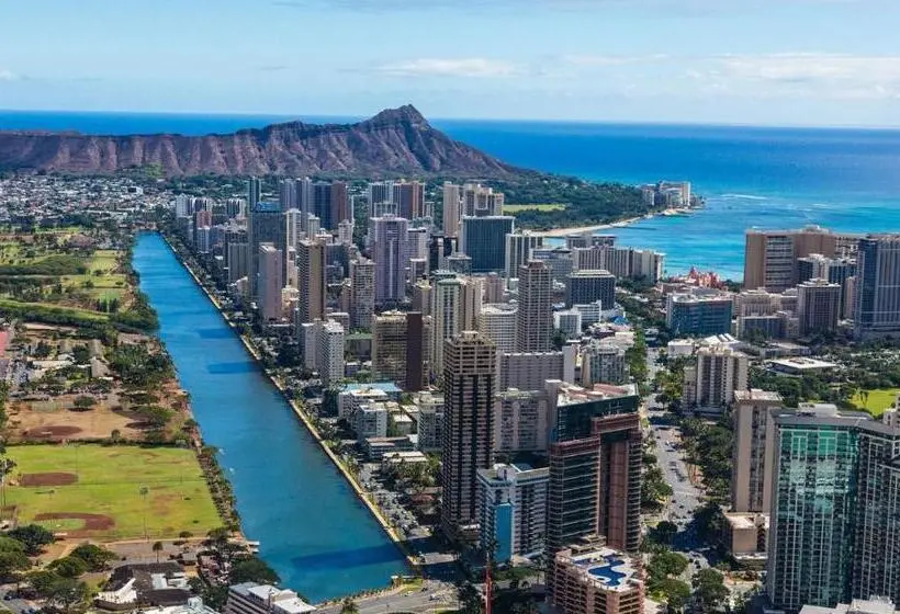 バルコニー付き１ベッドルームアパートメント, Free Parking Comfy Central Waikiki