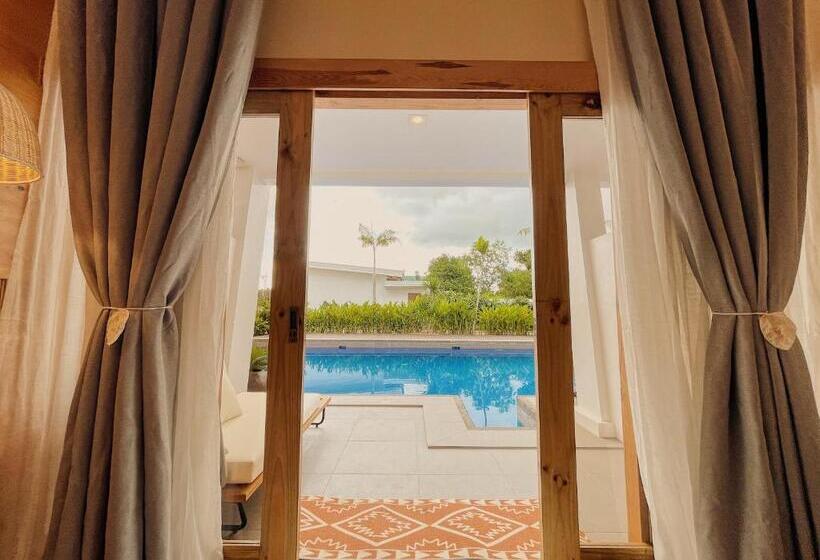 اتاق استاندارد با چشم‌انداز استخر, Molly Resort Bohol