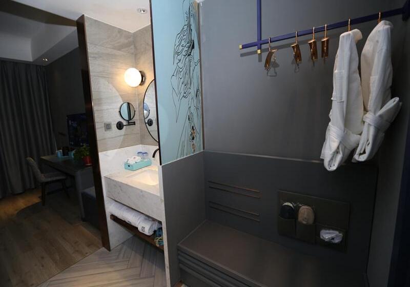 חדר דלוקס, Lanou Hotel Heze Mudan District University Town