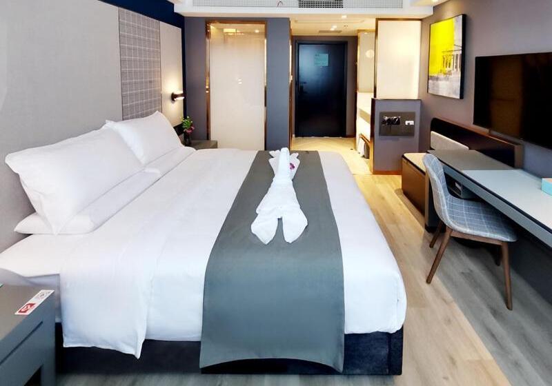 غرفة ديلوكس, Lanou Hotel Taocheng Hengshui Middle School