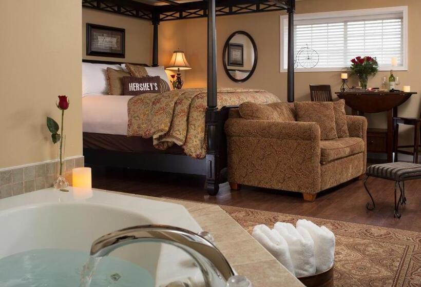 스위트 킹사이즈 침대, 1825 Inn Bed And Breakfast