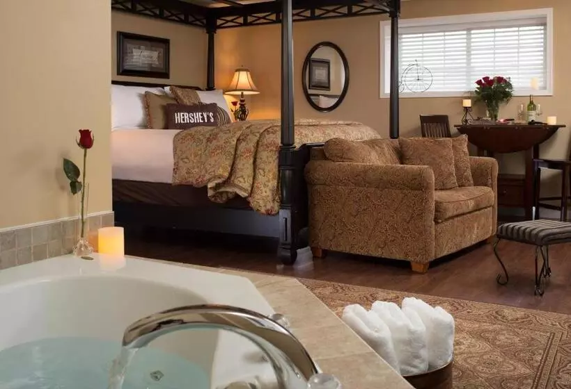 キングサイズベッドのスイートルーム, 1825 Inn Bed And Breakfast