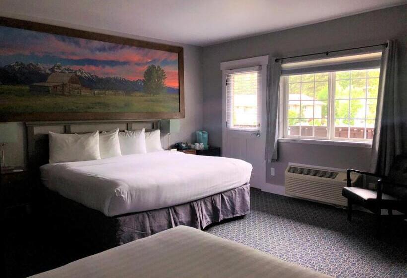 キングサイズベッドのデラックスルーム, Blue Elk Inn