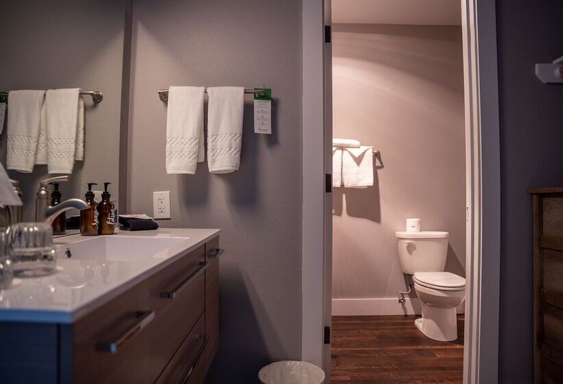 キングサイズベッドのデラックスルーム, Blue Elk Inn