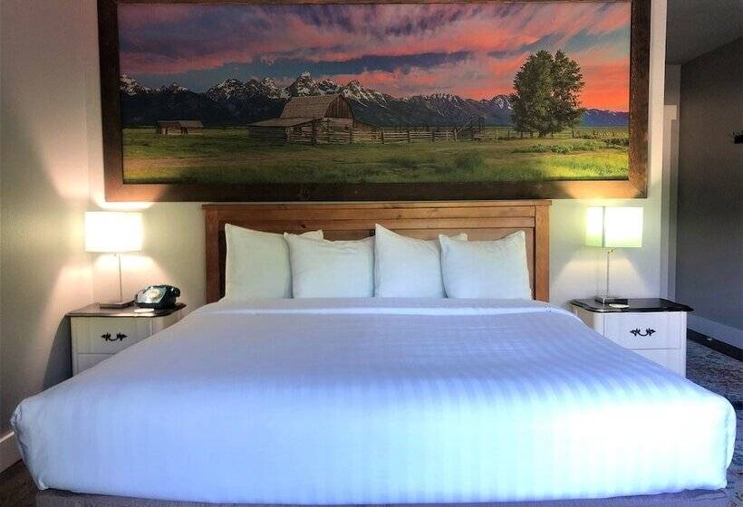 キングサイズベッドのデラックスルーム, Blue Elk Inn