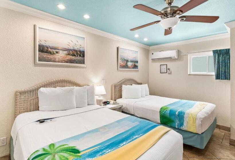 غرفه قياسيه سريرين مزدوجين, Bay Palms Waterfront Resort   Hotel And Marina