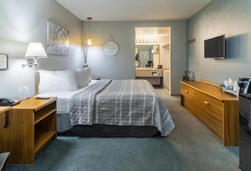 חדר סטנדרט עם מיטת קינג, Resort City Inn Coeur D Alene