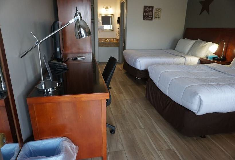 غرفه قياسيه سريرين مزدوجين, Harvest Drive Family Inn  Renovated Rooms