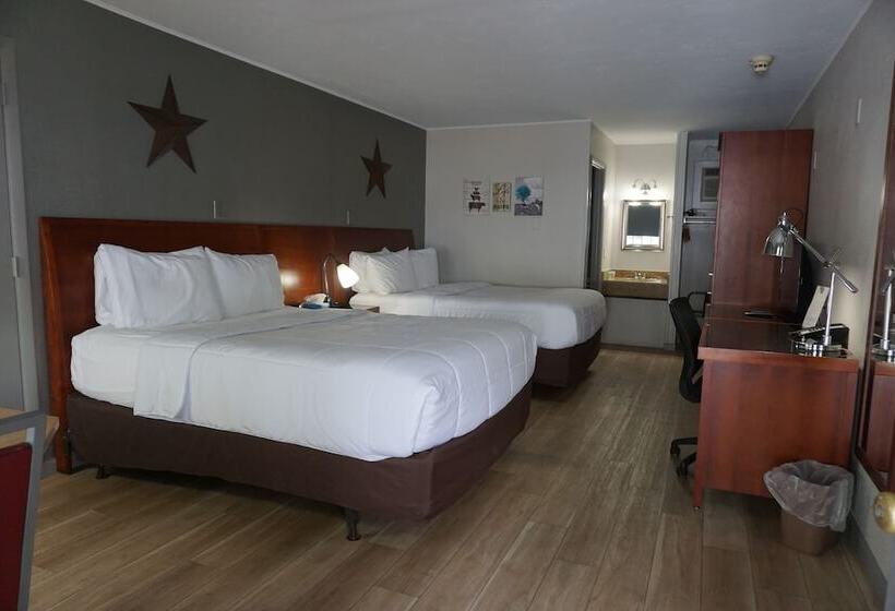 غرفه قياسيه سريرين مزدوجين, Harvest Drive Family Inn  Renovated Rooms