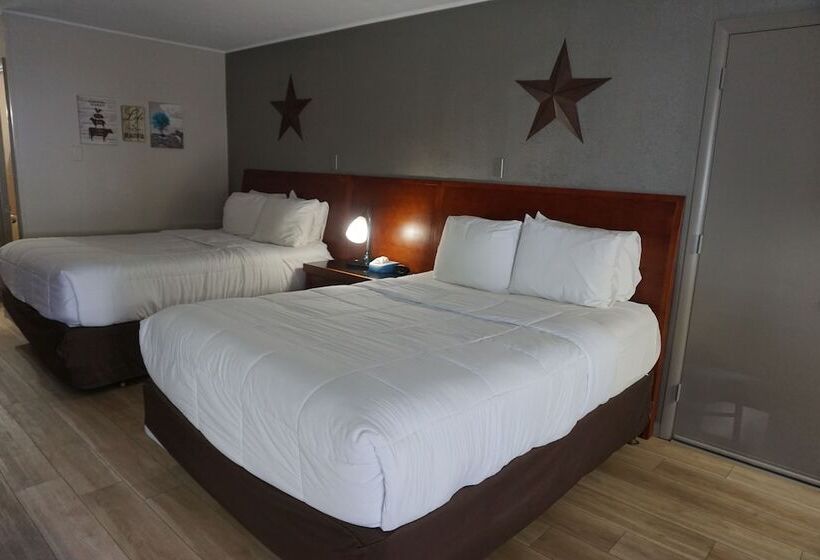 غرفه قياسيه سريرين مزدوجين, Harvest Drive Family Inn  Renovated Rooms