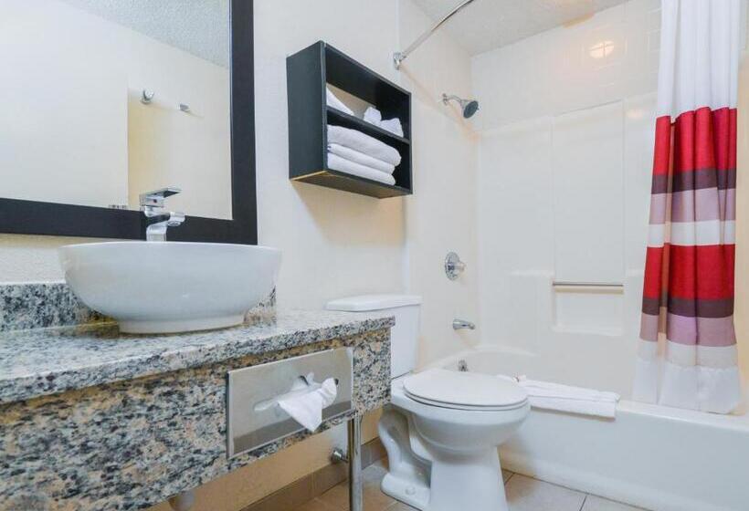 带大床的套房, Red Roof Inn Plus+ & Suites Guilford