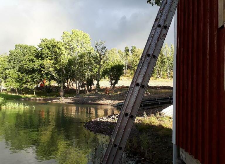 غرفة قياسية حمام مشترك, Sankt Anna Bed And Boat