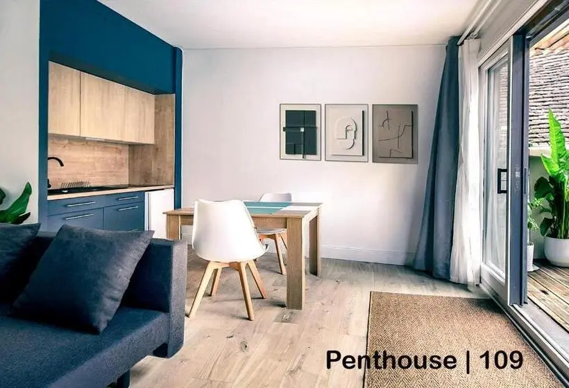 １ベッドルームペントハウスアパート, Maya Appartements & Suites