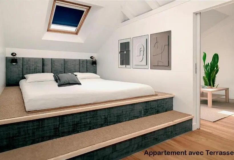 テラス付き１ベッドルームアパートメント, Maya Appartements & Suites