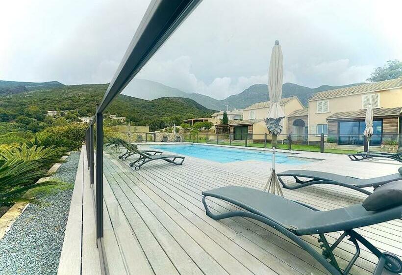 オーシャンビューの1ベッドルームビラ, U San Daniellu Villas Et Chambres