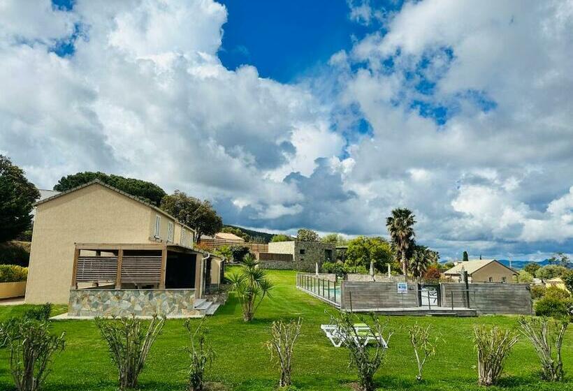 オーシャンビューの1ベッドルームビラ, U San Daniellu Villas Et Chambres