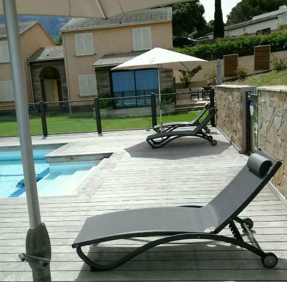 オーシャンビューの1ベッドルームビラ, U San Daniellu Villas Et Chambres