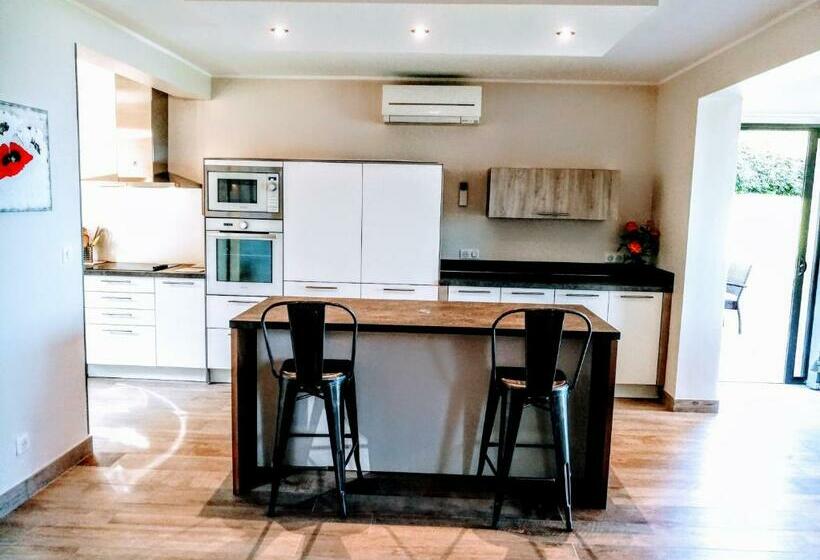 オーシャンビューの1ベッドルームビラ, U San Daniellu Villas Et Chambres