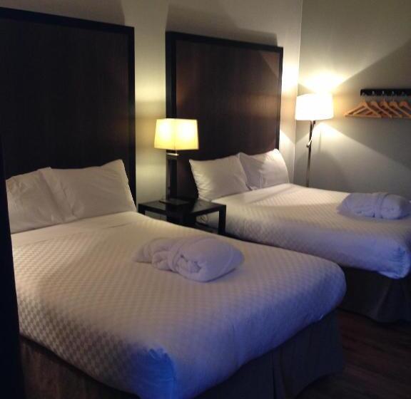 Quarto Estandar 2 Camas Casal, Centro Motel