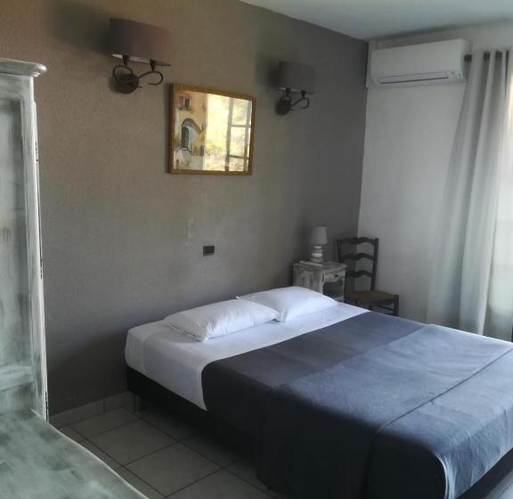 חדר סטנדרט נוף לים עם טרסה, Auberge Ferayola