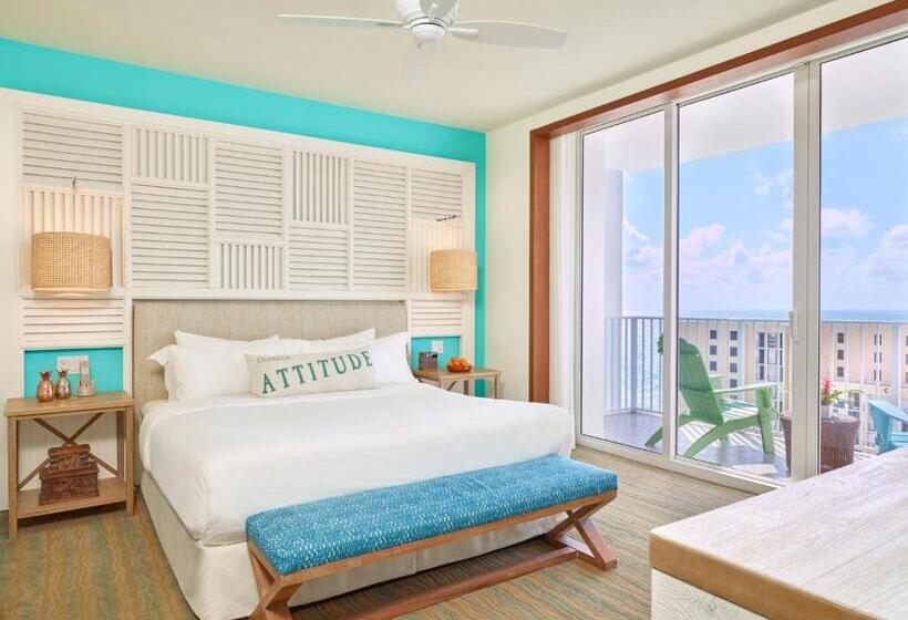 キングサイズベッドのスタンダードルーム, Margaritaville Hollywood Beach Resort